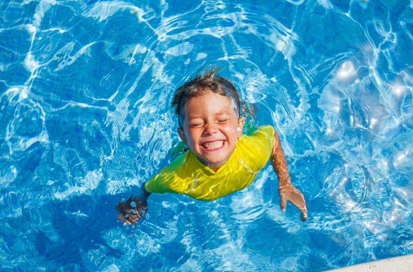 Swimming fun